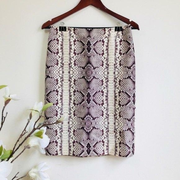J. Crew Dresses & Skirts - J crew no. 2 python printed pencil skirt